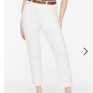 [J.CREW FACTORY] WHITE CROPPED JEANS